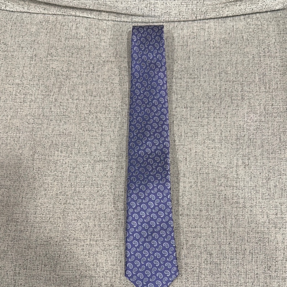 Joseph Abboud Purple Paisley Men's Tie